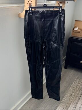 Oh Polly lyra pants black leather pants